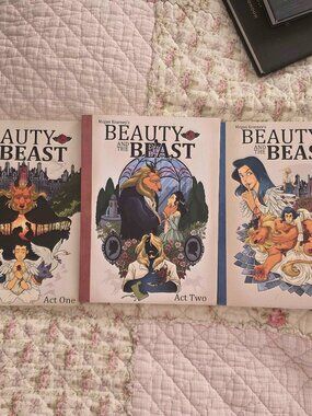 Beauty and the Beast graphic novels, complete set